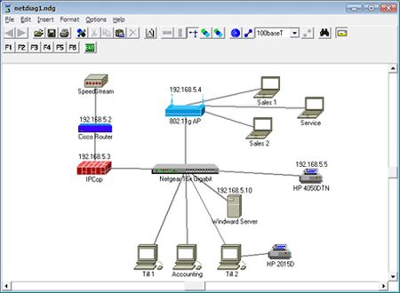 Network Notepad, utilidad para realizar diagramas de red 