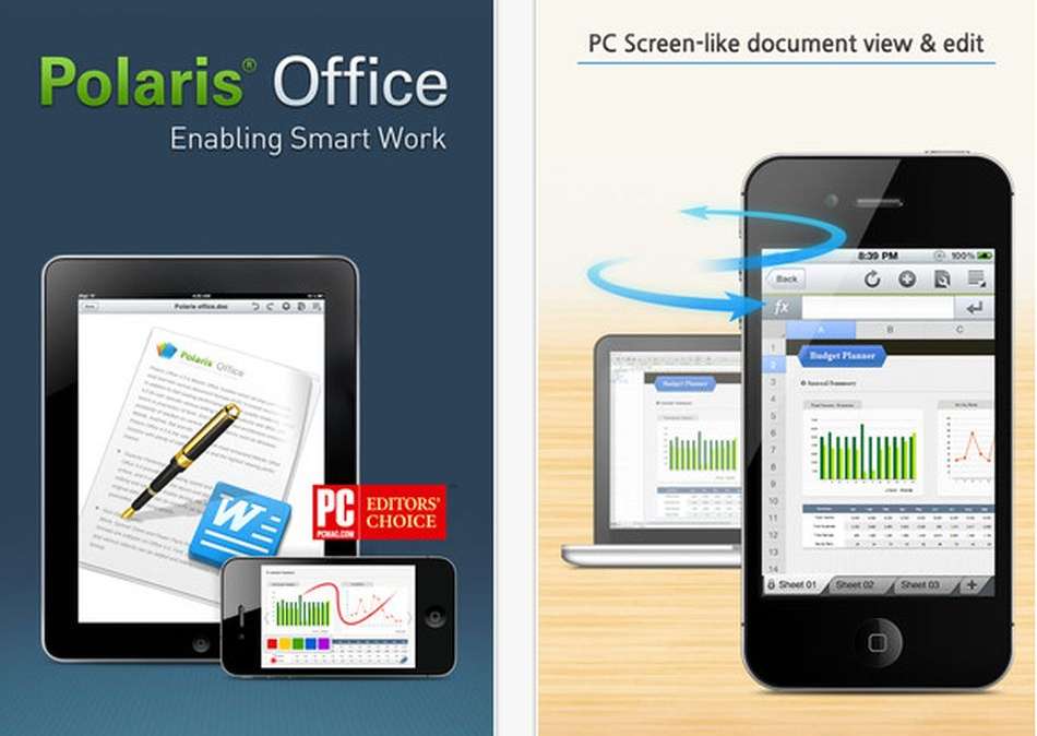 Polaris Office, productividad como alternativa a iWork 