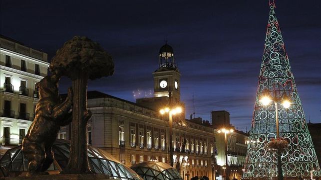 Los accesos a la Puerta de Sol en Nochevieja se limitarán a cuatro