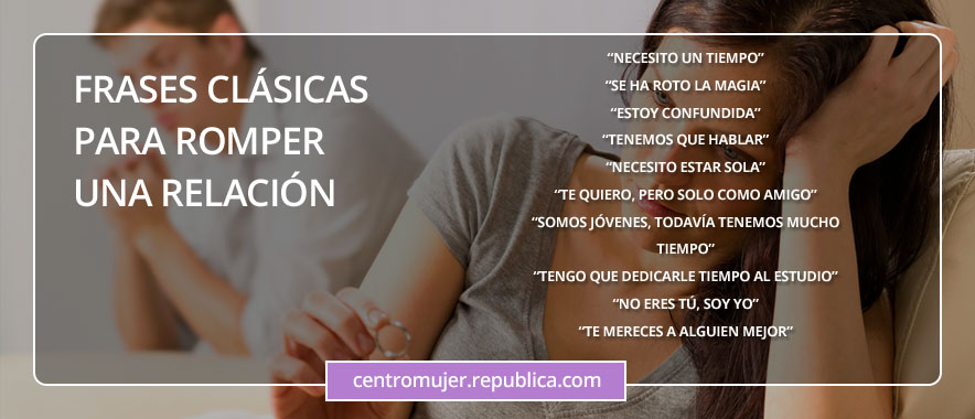 10 frases clásicas para decirle a tu pareja que os toméis un tiempo -  