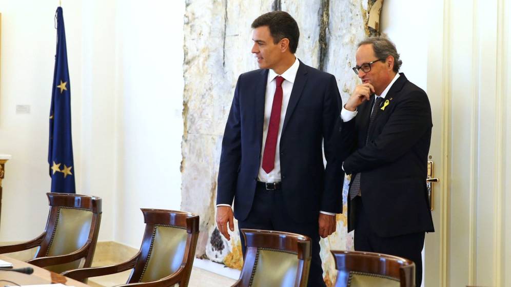 Sánchez viaja el lunes por vez primera a Cataluña desde el ultimátum de Torra