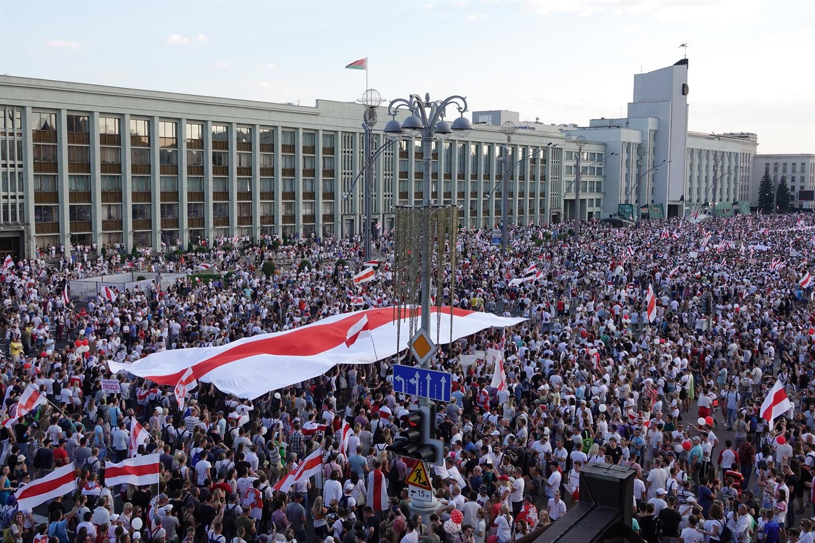 Беларусь Митинг Фото