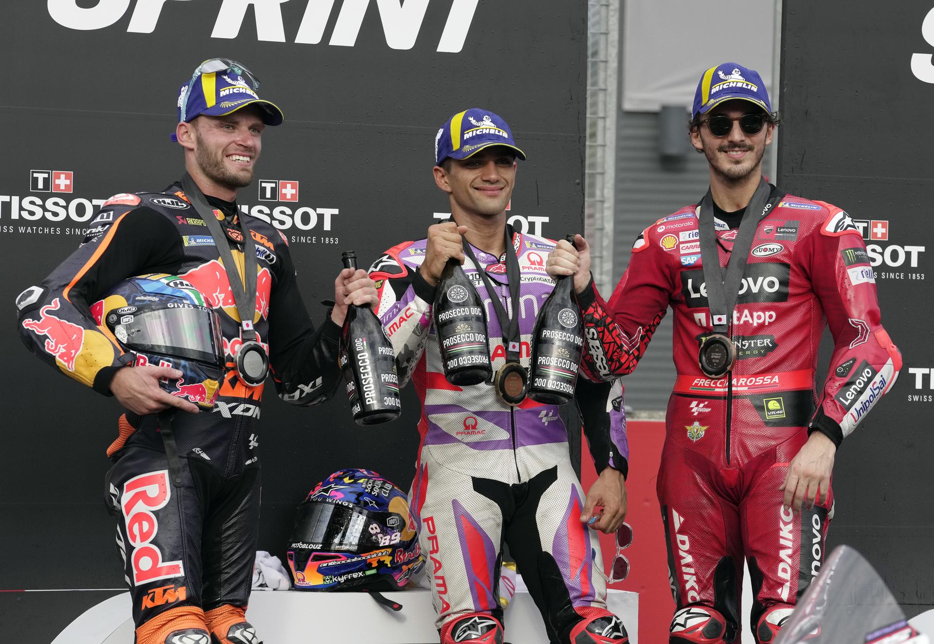 Jorge Martín gana al sprint y presiona a Bagnaia